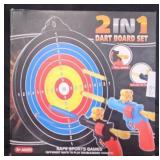 Dart Board Set 2-in-1 Magnetic Fabric