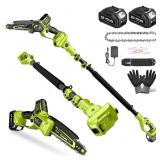 Supstable 2-in-1 Pole Saw Kit 86 16Ft Cordless