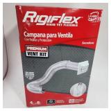 Lambro Rigiflex Dryer Vent Kit 4x8ft White