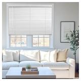 CHICOLOGY Cordless Mini Blinds 23x72 White