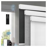 CITOLEN Blackout Solar Blinds 22x72in White