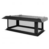 CLLOMAGY Fireplace Chimney Cap 14x26 Blk Galv