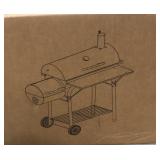 SUNLIFER Black Charcoal Grill Offset Smoker
