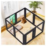 FXW AuraSpace Acrylic Indoor Dog Playpen 24in 8 Pa