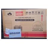 Electric Fireplace w Realistic Log Set