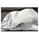 Light Blue Velvet Fabric 52x90in