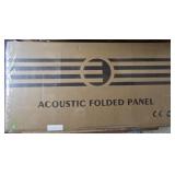 Brown CE Certified Acoustic Folded Panel 48x24x4