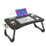 Zapuno Foldable 17 Laptop Lap Desk w 4 USB Ports B