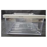 Clear Refrigerator Crisper Drawer Humidity