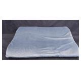 Blue Ergonomic Memory Foam Lumbar Pillow