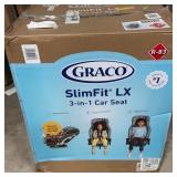 Graco SlimFit LX 3-in-1 Space Saving Car Seat
