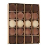 Senjie Flocked Christmas Balls 3.15 12ct Multicolo