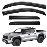 JOYTUTUS Tacoma Double Cab Low Profile Vent Visors