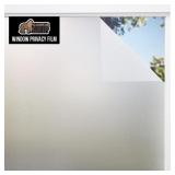 GORILLA GRIP Frosted Window Privacy Film 35.4x78.7