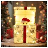 Alpha Decor Lighted Christmas Gift Box 50ct LED Sa