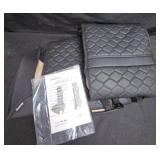 Elantrip Black Quilted Car Seat Covers 4pc