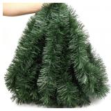 Grastfu 50ft Non-Lit Artificial Pine Garland