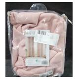 Link Pink Textured Curtains 2pk Light Filtering
