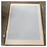 Wooden Picture Frame w Mat for 8x10 Photo
