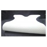 White Memory Foam Neck Relief Pillow