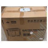 Beige Freestanding Electric Fireplace S230B-BEIGE