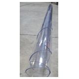 Clear Vinyl Roll Plastic Sheeting 100ft x 54in