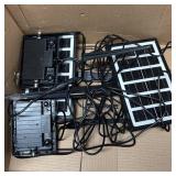 Solar Powered Outdoor Spotlights Black