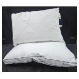 Pacific Coast Down Feather Pillows 2pk Med Loft Wh