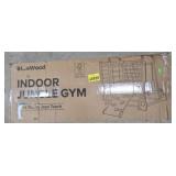 BlueWood Indoor Jungle Gym w Climbing Wall