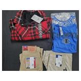 Boy's size 12 Levi's pants and size 14/16 fleece