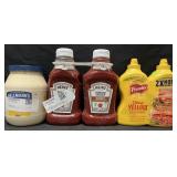 Hellmanns Mayonnaise 64oz, 2pack Heinz ketchup