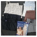 Women's size Small pants and Gap bras. Some New