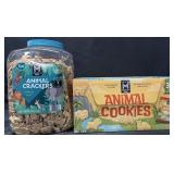 Animal crackers 5lb, Animal cookies 36 2oz bags
