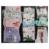 Girl's size 7/8 Levi's shorts, shirts, dresses,
