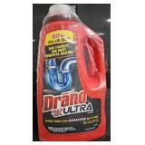 Drano Ultra drain cleaner twin pack 80oz each