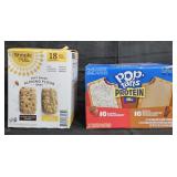 Simple Mills soft baked almond bars 18 count. Pop