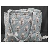 3-Piece Printed Velvet Quilt Set. Size unknown