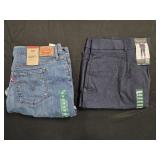 Women's size 18 Levi's denim shorts and size 24w