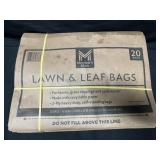 Lawn and leaf bags 20count