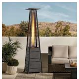 (MSRP: $300) Pyramid Patio Heater, Grey