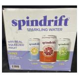 24 pack Spindrift sparkling water variety pack
