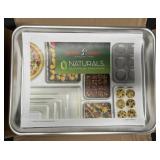 6-Aluminum baking pans 9.5inx13in