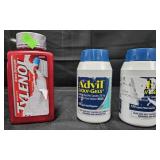 Tylenol 290 count. 2- Advil liqui-gels 120 count