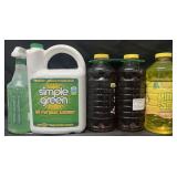 Simple green 140oz with spray bottle , 3-pinesol