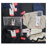 Women's size X-Small pants and shorts. Most NEW