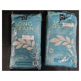 2- Long grain rice 25lb each