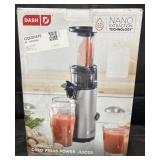 Dash Compact Cold Press Power Juicer not tested