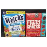 90 pouch Welchï¿½s fruit snacks, 100 pouch fruity