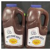 2 - 1 Gallon Sweet baby rayï¿½s Barbecue sauce