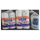 2- Hefty Supreme snack plates 320 count each.